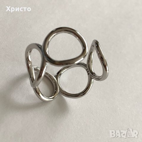 Сребърен пръстен за жени - 925, снимка 2 - Пръстени - 29627039
