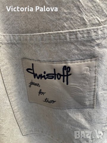 Супер красив  гащеризон за бремени CHRISTOFF JEANS FOR TWO, снимка 6 - Дрехи за бременни - 29109260