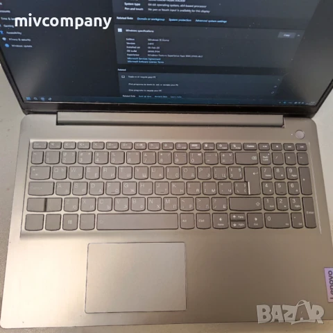 Лаптоп Lenovo IdeaPad 3 15ITL6 11th Gen., снимка 7 - Лаптопи за дома - 50811913