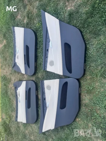 Кори за BMW 5GT F07 бяла кожа