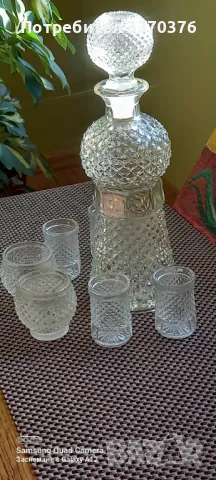 Ретро-комплект за ракия на Китка,Нови Пазар, снимка 2 - Сервизи - 48904514