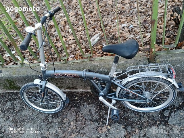 КАТО НОВО двойно сгъваемо алуминиево колело CYCO®,MADE IN GERMANY,сгъваем велосипед,пони, балканче, снимка 16 - Велосипеди - 37621227