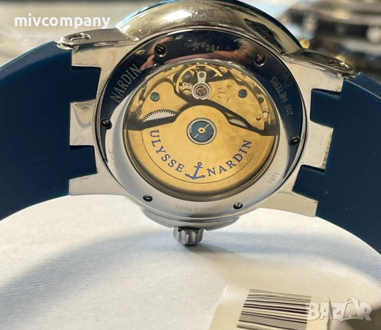 Механичен часовник Ulysse Nardin Dual Time, снимка 11 - Мъжки - 52155981
