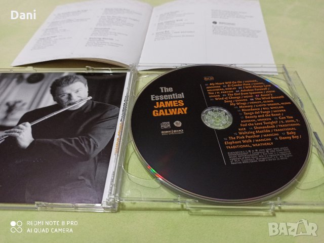 2СД James Galway ‎– The Essential James Galway, снимка 4 - CD дискове - 29109942