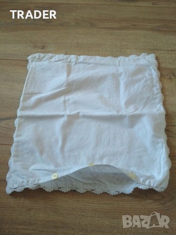 плетена възглавничка на една кука , снимка 4 - Декорация за дома - 37469023