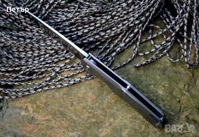 Twosun TS-21 - титан и стомана D2 , снимка 4 - Ножове - 38648287