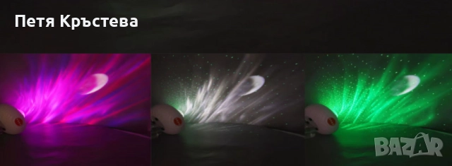 LED проектор нощна лампа Звездно небе с 14 светлини, снимка 5 - Лампиони - 52222139