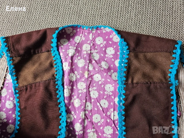 Тракийско елече за носия с бродерия, снимка 4 - Антикварни и старинни предмети - 54113014