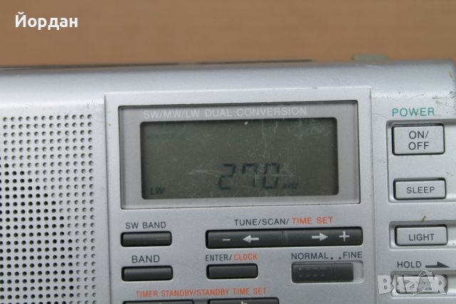 Японско радио ''Sony ICF-SW 35'', снимка 11 - Радиокасетофони, транзистори - 44338301