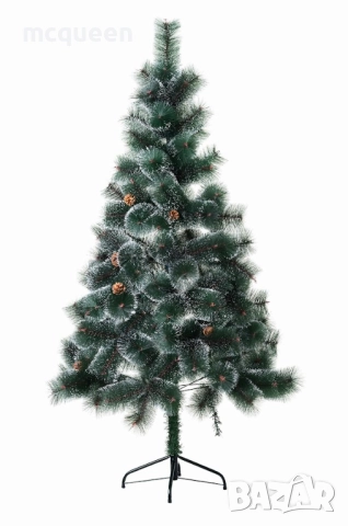 ЛУКС Пухкави елхи със заскрежени връхчета, снимка 5 - Декорация за дома - 52185699