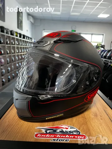 Мото Каска SHOEI NXR TC-8 Flagger размер S 55-56 см,като нова,плака,подбрадник 175 €