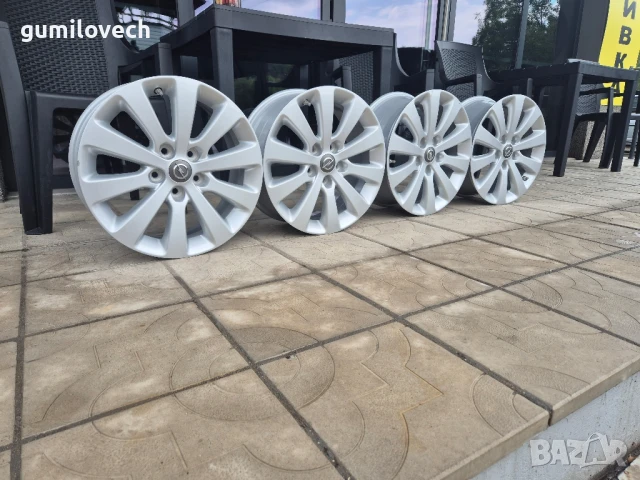 Оригинални Джанти Опел Астра J GTC/Insingniq-17 цола/5×115, снимка 2 - Гуми и джанти - 51179410