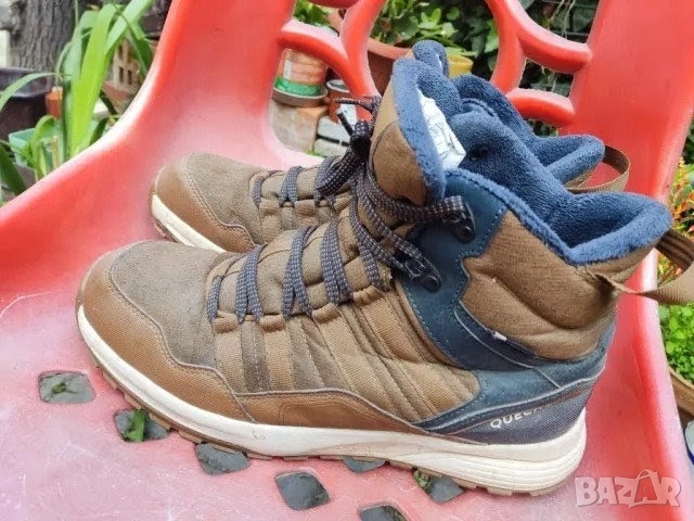 Топли зимни мъжки боти QUECHUA Мъжки обувки Мъжки кецове Естествени материали Перфектно качество!, снимка 4 - Мъжки боти - 52103551