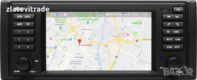 BMW E39 7" АНДРОИД НАВИГАЦИЯ 7136 БЕЗ DVD МЕХАНИКА, 7136, снимка 4 - Навигация за кола - 35012688