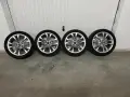 Оригинални джанти Audi 18" 5x112 със зимни гуми 245/40 R18, снимка 1