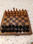 Шах дървен малък размер, снимка 1 - Шах и табла - 40305013
