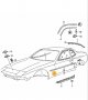 94455913700,94455903700,странична емблема преден калник PORSCHE 944 S,85-91 г., снимка 3