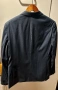 Ново мъжко сако H&M Slim Fit размер M тъмносиньо с етикет, снимка 3