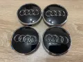 Капачки за джанти Audi 61мм хром лайстна 4M0601170JG3 Черни и Сиви Капачки за джанти Ауди, снимка 9