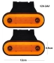 LED габарит с блиц и неон ефект 12/24V, снимка 1