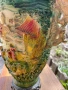 продавам ръчно изработена релефна ваза, снимка 12