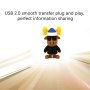 USB флашka, USB 2.0 64GB - забавна 3д анимационна фигура, елен , снимка 1 - USB Flash памети - 40439059