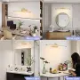 LED лампа за картина , баня , водоустойчива IP44 10 W регулируема 3 цвята – Бронз 60 см, снимка 4