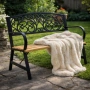 Елегантна градинска пейка GARDEN LINE – здрава болтова конструкция, снимка 1