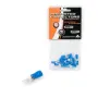 Комплект 20 сини кабелни обувки тип вилица 0.5–1.5 mm², снимка 1