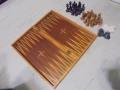 № 8482 Стар комплект - шах и табла, снимка 7