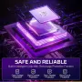 Зарядна станция Fachixy за 2 PS5 контролера, бързо зареждане за 2 часа, USB-C, снимка 3