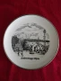 Колекционерска порцеланова чиния  Община Scheidegg регион Allgäu. Германия., снимка 1