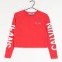 Calvin Klein Jeans Logo Оригинална Дамска Тениска Блуза XS, снимка 2