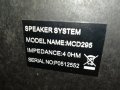 PHILIPS MCD295 4 OHM-SPEAKER SYSTEM-ВНОС SWISS 2501221918, снимка 14
