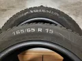2 бр. 165/65/15 Vredestein DOT2821 / зимни гуми, снимка 3