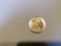 1 евро франция 2001 дефект в годината, снимка 3