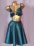 XL/2XL Черна кожена,къса пола , снимка 1