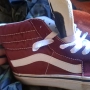 Кецове високи VANS естествен велур, снимка 10