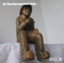 Стара дървена фигура, дърворезба и други дървени фигури, снимка 15