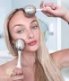 N-Ice Beauty Ice Globes за масаж на лице - помага за премахване на подпухналостта + торбичка, снимка 4