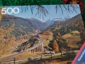 Пъзел "Brennen Pass” Ravensburger 1974г. 500 части, снимка 1