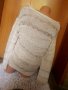 Н&М Кремаво бяла блуза на дупки изкуствена плетка Л, снимка 3