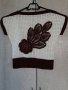 💮Плетена блуза на 1 кука 💮, снимка 1 - Блузи с дълъг ръкав и пуловери - 30268427