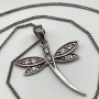 Сребърно колие "Водно конче" – Fiorelli (сребро 925), снимка 2
