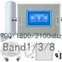 Усилвател на GSM сигнал Ретранслатор 2G, 3G, 900, 1800, 2100 MHz Band, снимка 2
