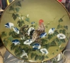 Franklin Mint “ROOSTER & THE MORNING GLORY" Decorative/ Display/ Cabinet Porcelain Plate Код P2150 , снимка 8