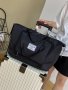 Сгъваема чанта, мини портфейл, пътническа чанта, за спорт, път или пазар, черен, снимка 4