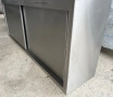 Неутрално професионално кухненско оборудване стенен шкаф рафт с плъзгащи врати, снимка 3
