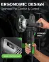 Полираща машина за автомобили Ginour 1050W с двойно действие и бързосменяема камера за четки , снимка 6