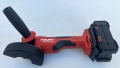 Hilti AG 6D-22 Nuron - Безчетков ъглошлайф с SensTech 2x22V 8.0Ah като нов!, снимка 2